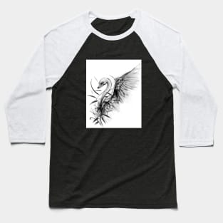 Graphic swan Baseball T-Shirt